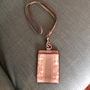 Coach ID holder